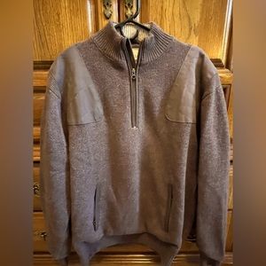 Mens Baretta 1/4 zip wool hunting/shooting pullover. Size XL